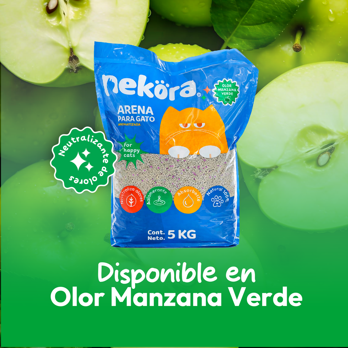Nekora Manzana verde