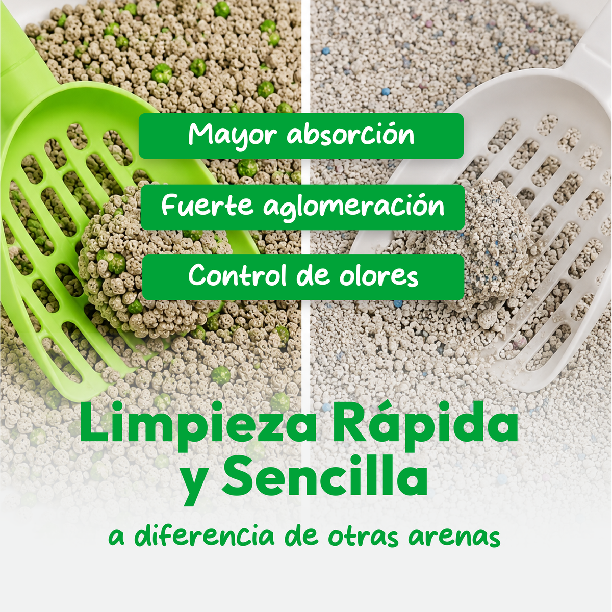 Arena 5 Kg Olor Manzana Verde