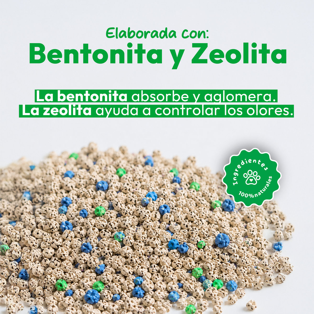 Arena 10 Kg Olor Manzana Verde