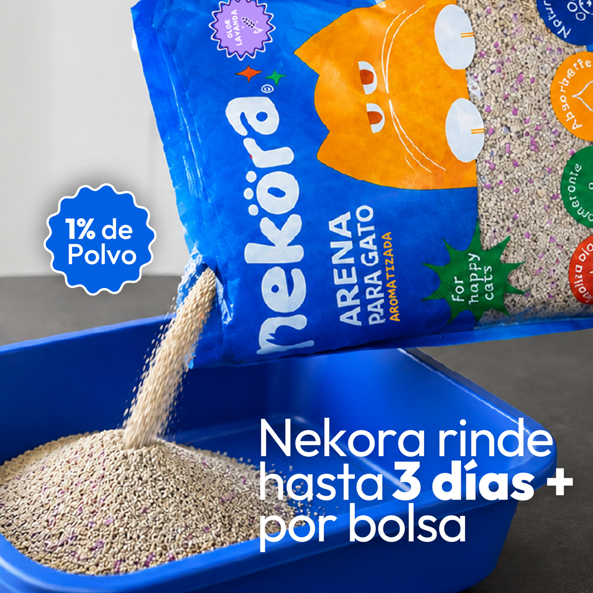 Arena 5 Kg Olor Manzana Verde
