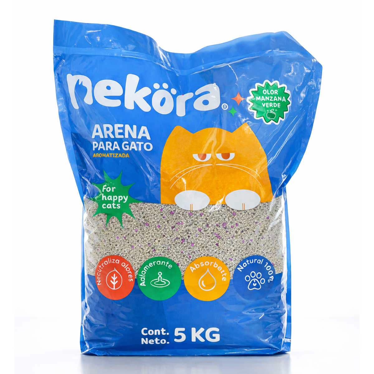 Arena 5 Kg Olor Manzana Verde